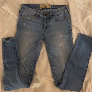 low rise hollister jeans